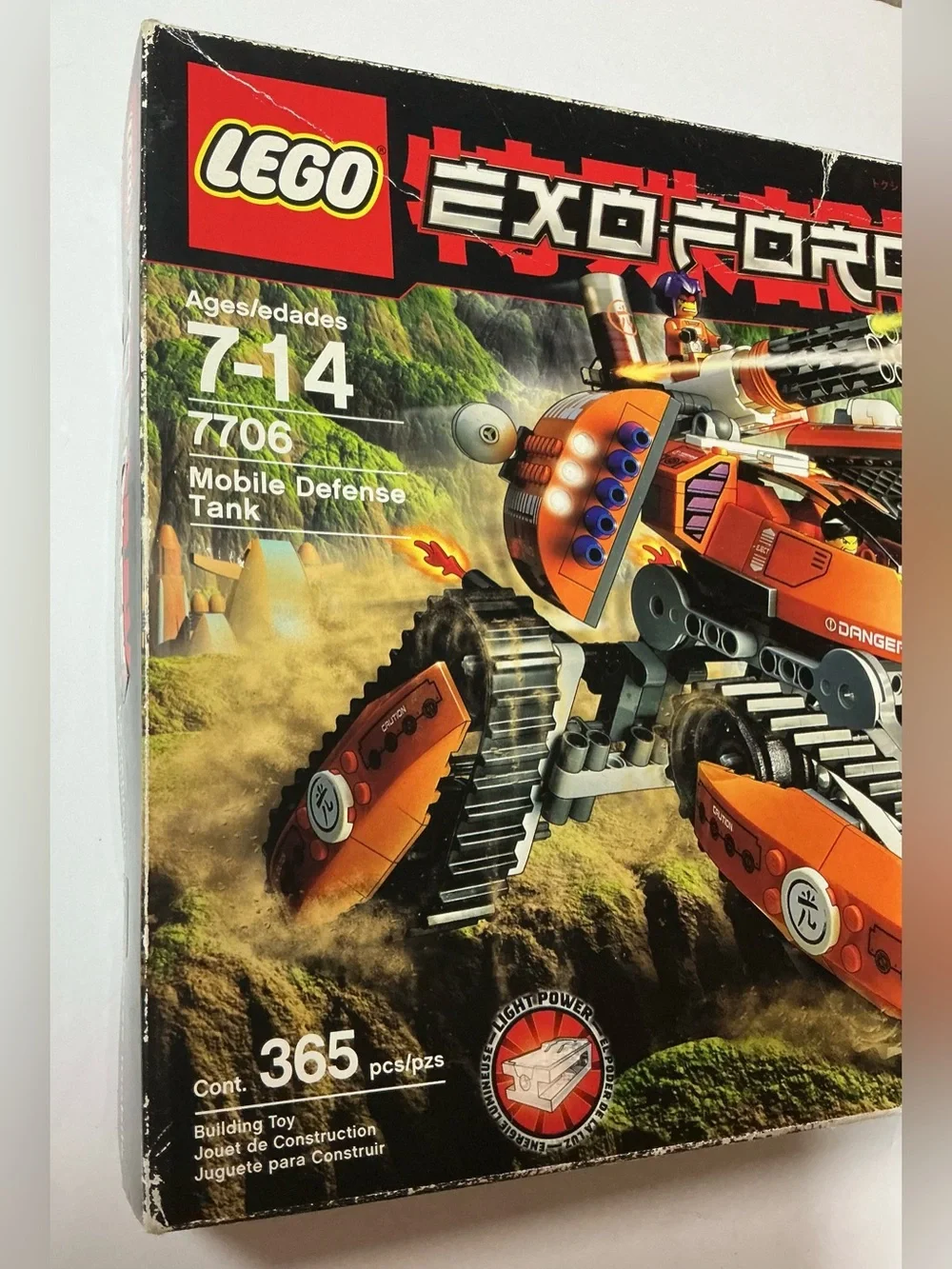 NEW/ 7706 LEGO Exo-Force Mobile Defense Tank